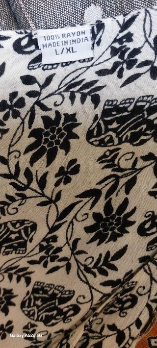 Camisa estampada mujer