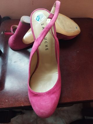 Zapatos de tacón Latouche fucsia