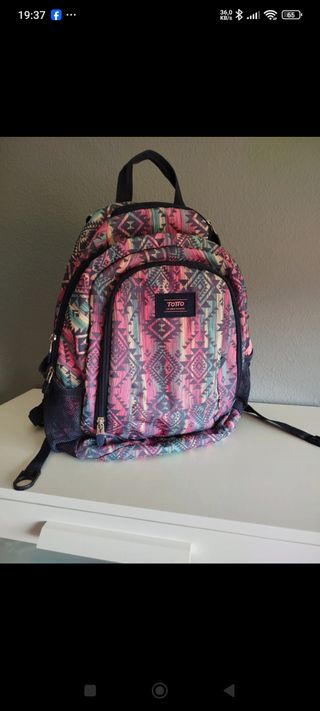 Mochila Totto Escolar Multicolor