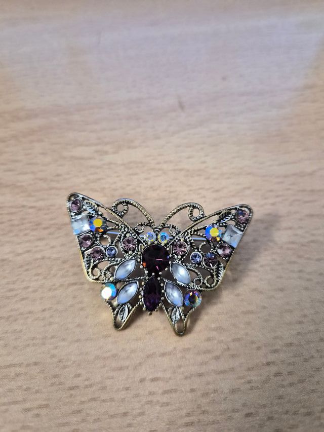 Lote 4 Broches Acero Fantasía