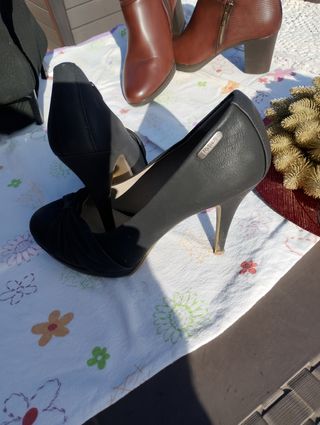 Botines de señora con tacón