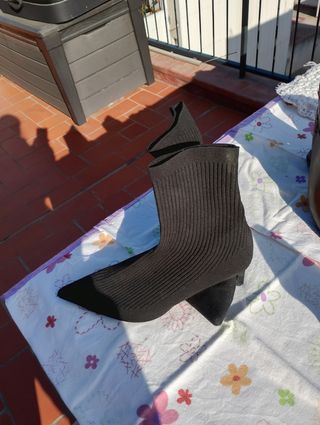 Botines de señora con tacón