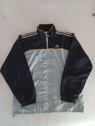 Giacca Adidas Track Top Vintage Nera/Grigia