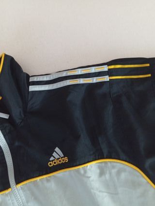 Giacca Adidas Track Top Vintage Nera/Grigia
