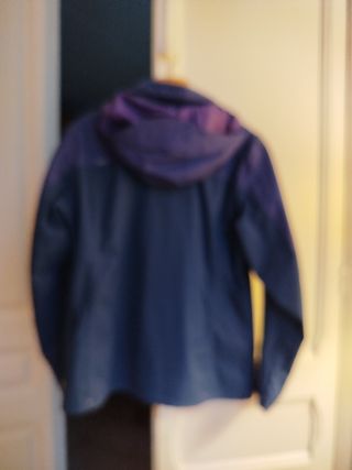 Chaqueta para mujer azul y morada