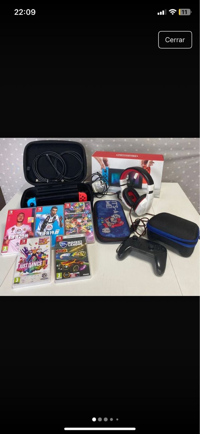 Nintendo Switch Roja y Azul