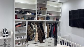 Vestidor modular blanco 400€