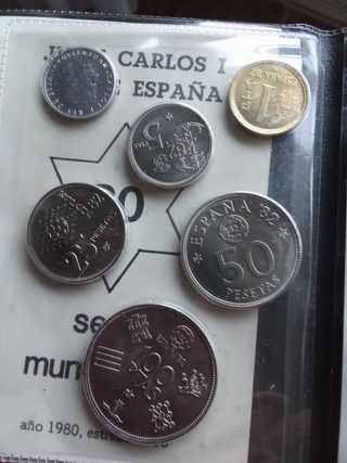 Colección Monedas España 1982 .PRECIO NEGOCIABLE