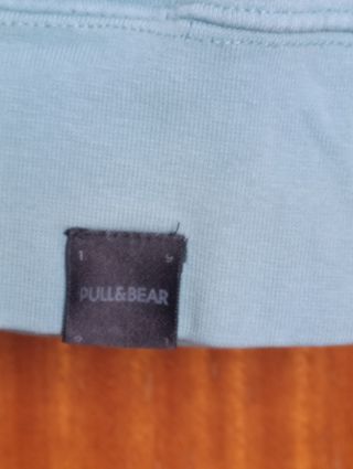 Sudadera Pull&Bear verde claro Talla S