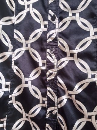 Vestito Zara nero e oro 