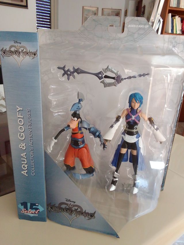 Action Figures Kingdom Hearts Aqua & Goofy