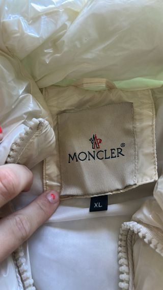 Chaleco Moncler Blanco