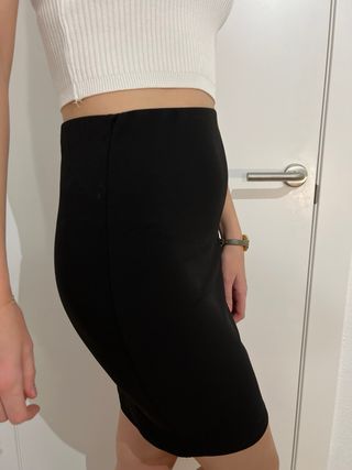 Falda negra talla S / 36