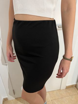 Falda negra talla S / 36