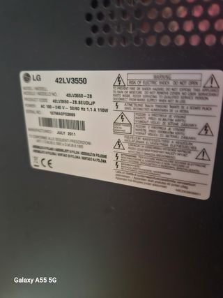 TV LG 42 pulgadas