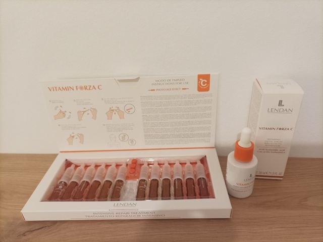 Lendan Vitamin Forza C Serum y Ampollas