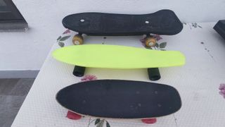 3 Monopatines: Skate, Sancheski, Skateboard