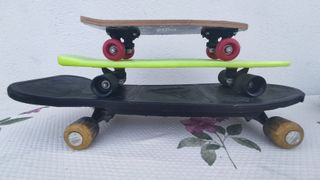 3 Monopatines: Skate, Sancheski, Skateboard