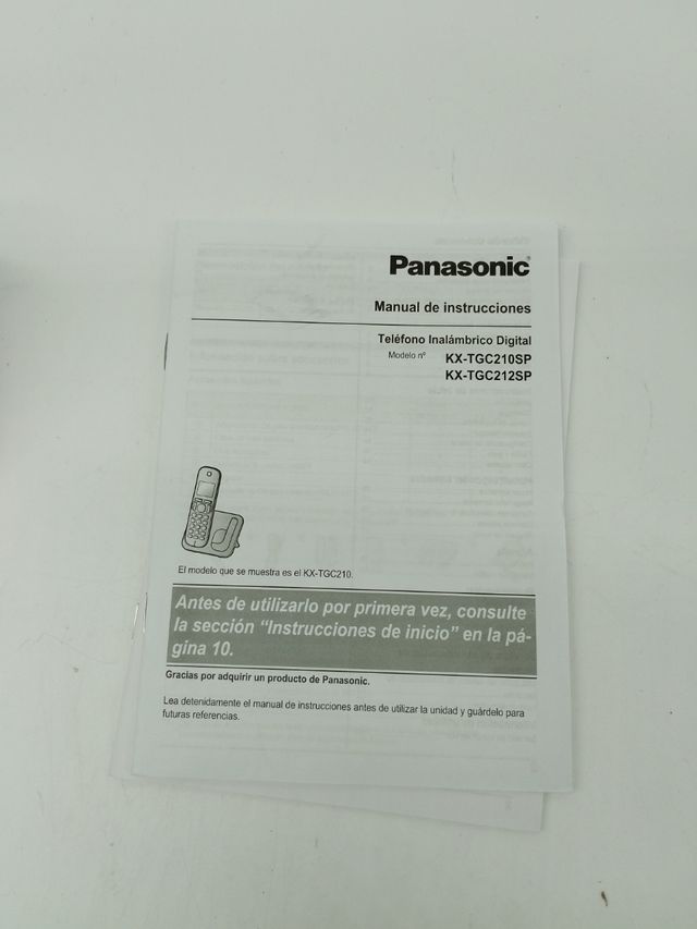 Teléfono Inalámbrico Panasonic Duo digital