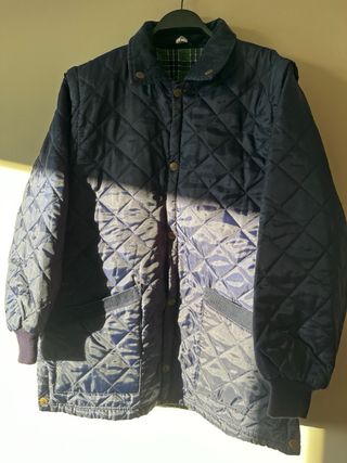 Chaqueta acolchada azul
