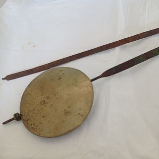 Péndulo de tijera para reloj Morez
