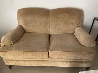 Conjunto 3+2 plazas sofá beige