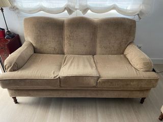 Conjunto 3+2 plazas sofá beige