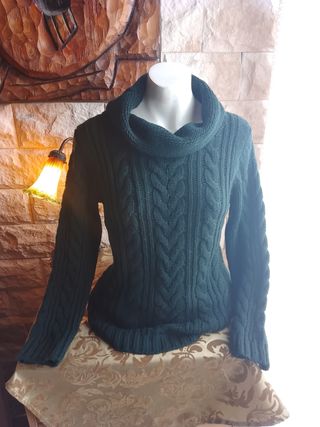 Un Deux Trois talla 40-42 Jersey lana