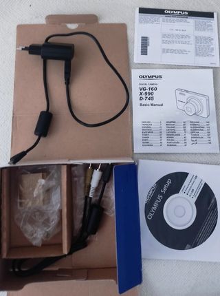 Cámara fotos Olympus VG160 14MP,HD, 5x. Como nueva