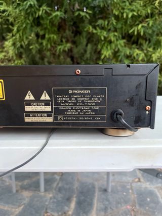 Reproductor Doble CD Pioneer PD-T505