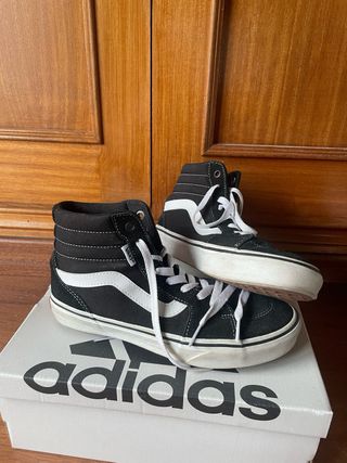 Zapatillas Vans Altas Negras