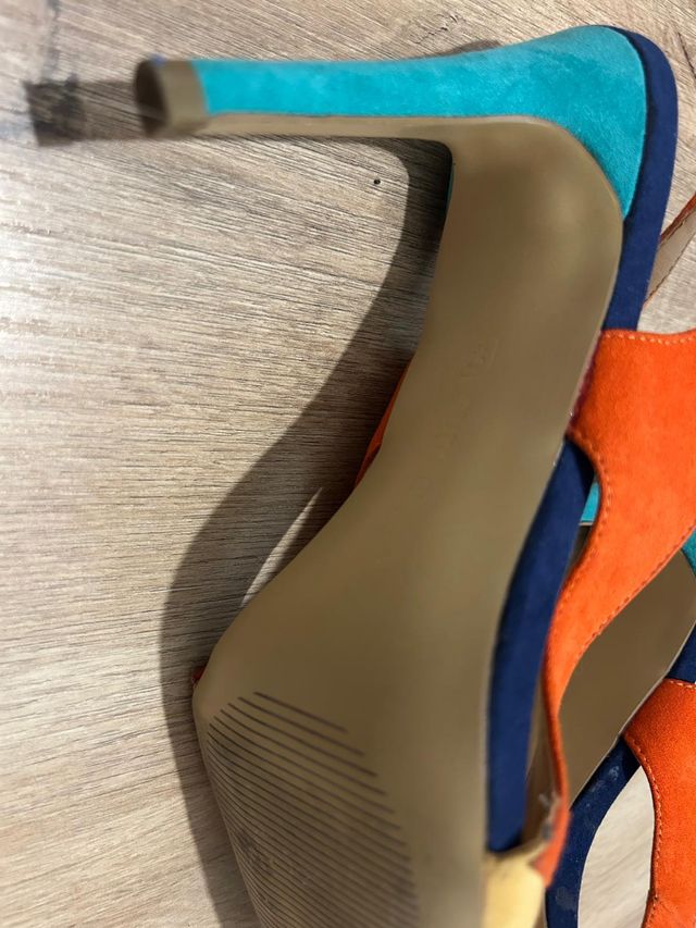 Salones de ante multicolor