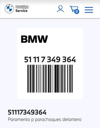 Embellecedor parachoques BMW X6 / F16 EXTRAVAGANCE
