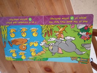 Tom and Jerry Play and Count Jugar y Contar: Sp...