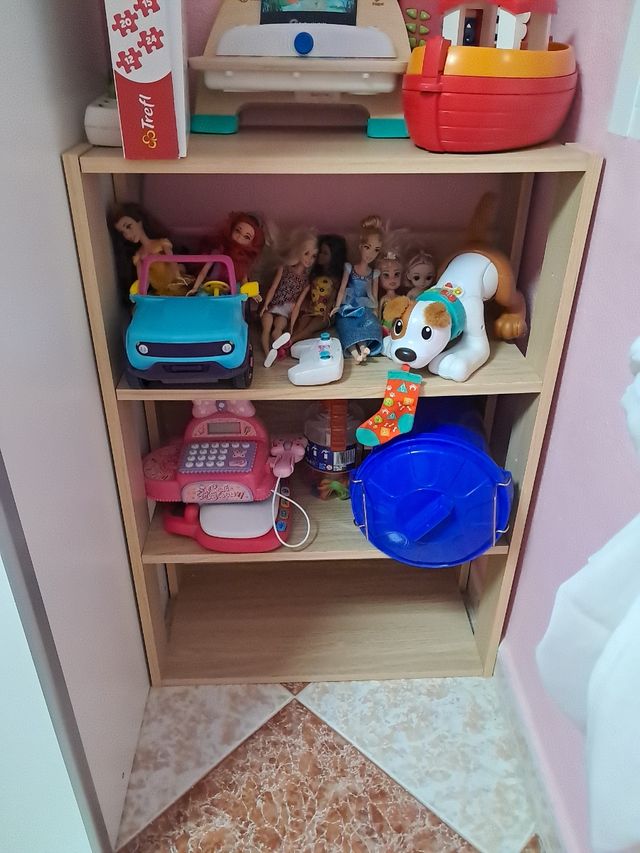 Estantería Roble 4 Baldas