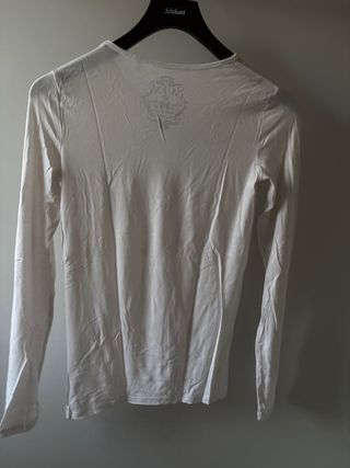 Camiseta Guess Manga Larga Niña/Mujer Beige