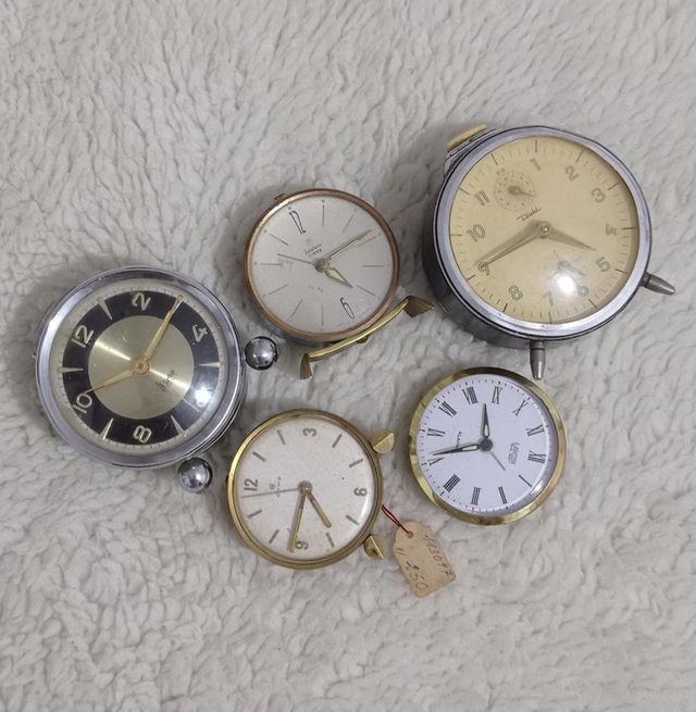 Lote 5 Relojes Antiguos