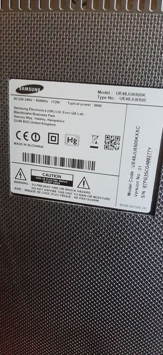 Samsung UE48JU6500 TV Curva 48 UHD 4K