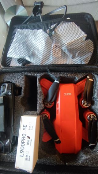 Dron LYZRC L900 Pro Se Max Naranja + Extras
