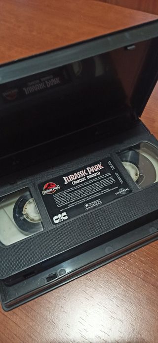 Cinta VHS Jurassic Park (Español)