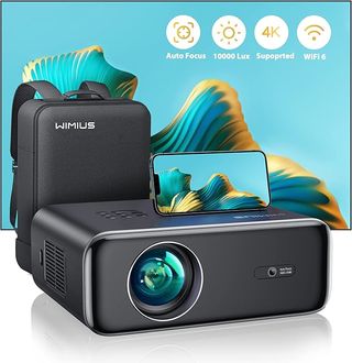 Proyector WIMIUS 4K WiFi Bluetooth Negro