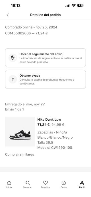 Zapatillas Nike dunk low panda 