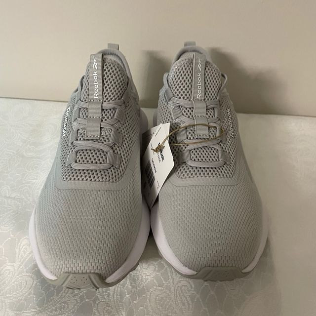 Reebok Scarpe da Ginnastica Grigio/Bianco Taglia 3