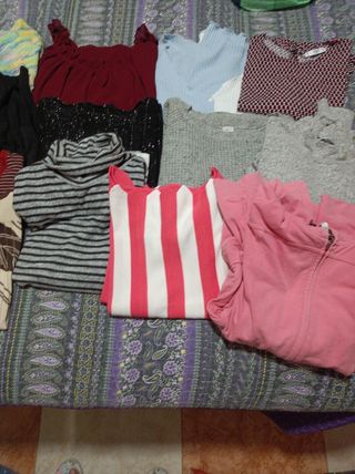 Lote jerseys invierno mujer