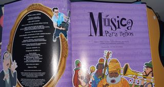LIBRO-CD, MÚSICA PARA NIÑOS