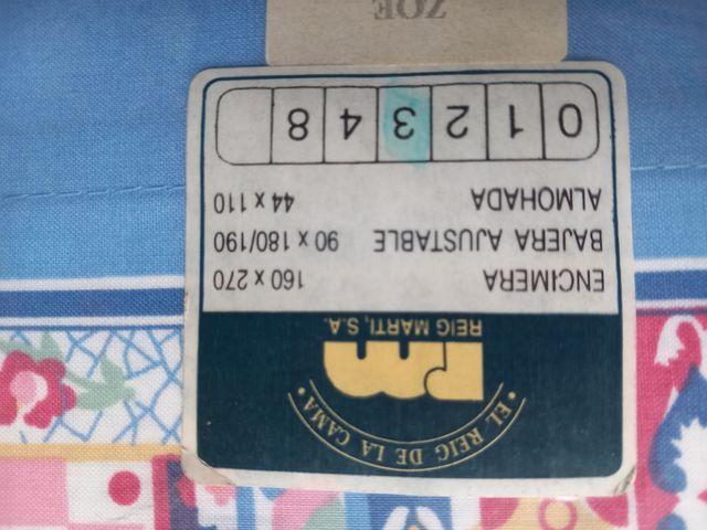 Juego de sábanas Reig Martí Jardín