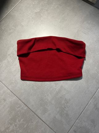 Top Rojo Shein Talla XS