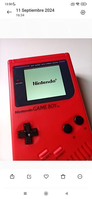 Nintendo Game Boy Clásica IPS
