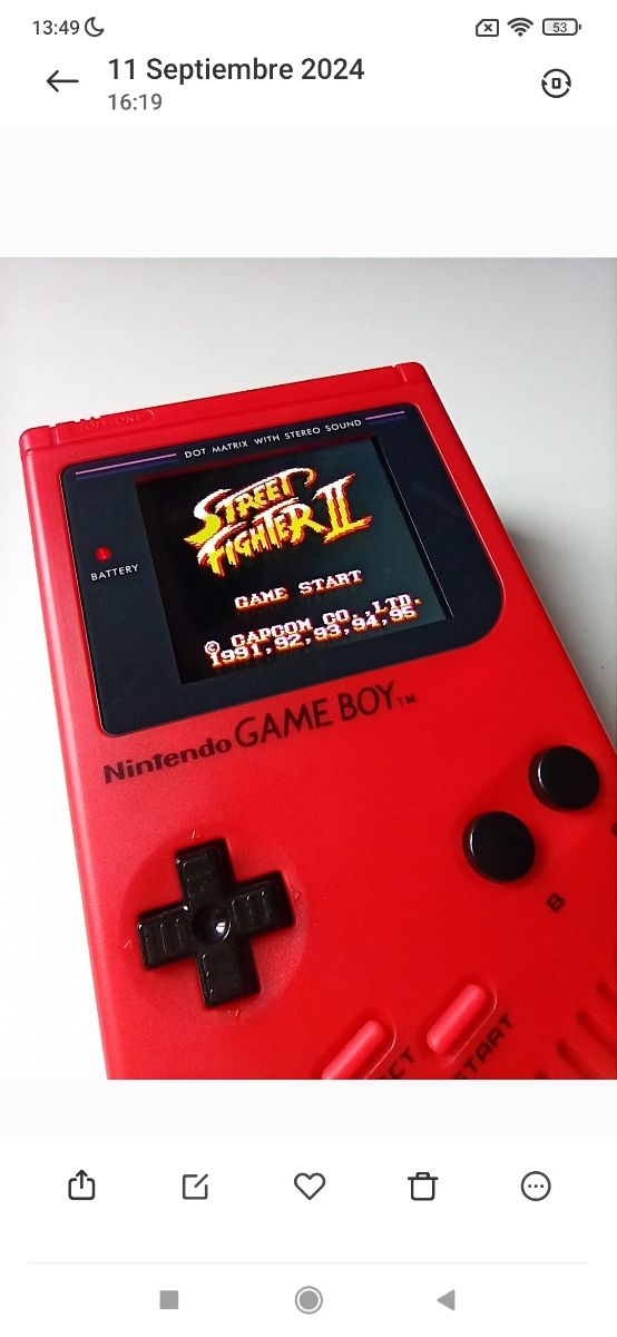 Nintendo Game Boy Clásica IPS