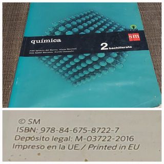 Química. 2 Bachillerato. Savia